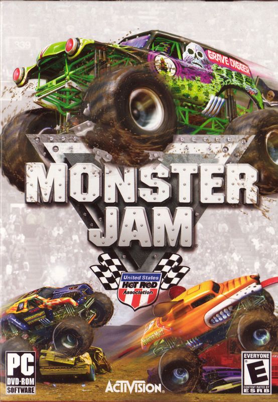 Monster Jam: Path of Destruction with Wheel box art for Wii